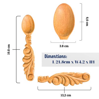 Hand-craved Wooden Spoon