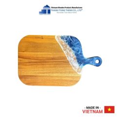 Ocean Wave Epoxy Tray with Handle Thanh Tung Thinh | 01