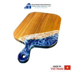 Ocean Wave Epoxy Tray with Handle Thanh Tung Thinh | 02