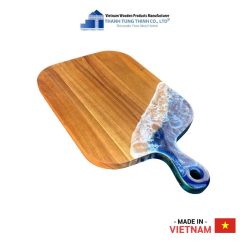 Ocean Wave Epoxy Tray with Handle Thanh Tung Thinh | 03