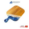 Ocean Wave Epoxy Tray with Handle Thanh Tung Thinh