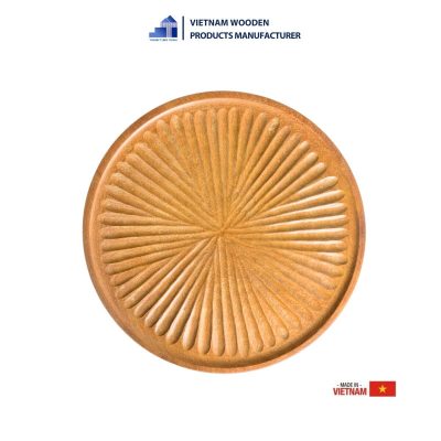 Practical Round Wooden Tray