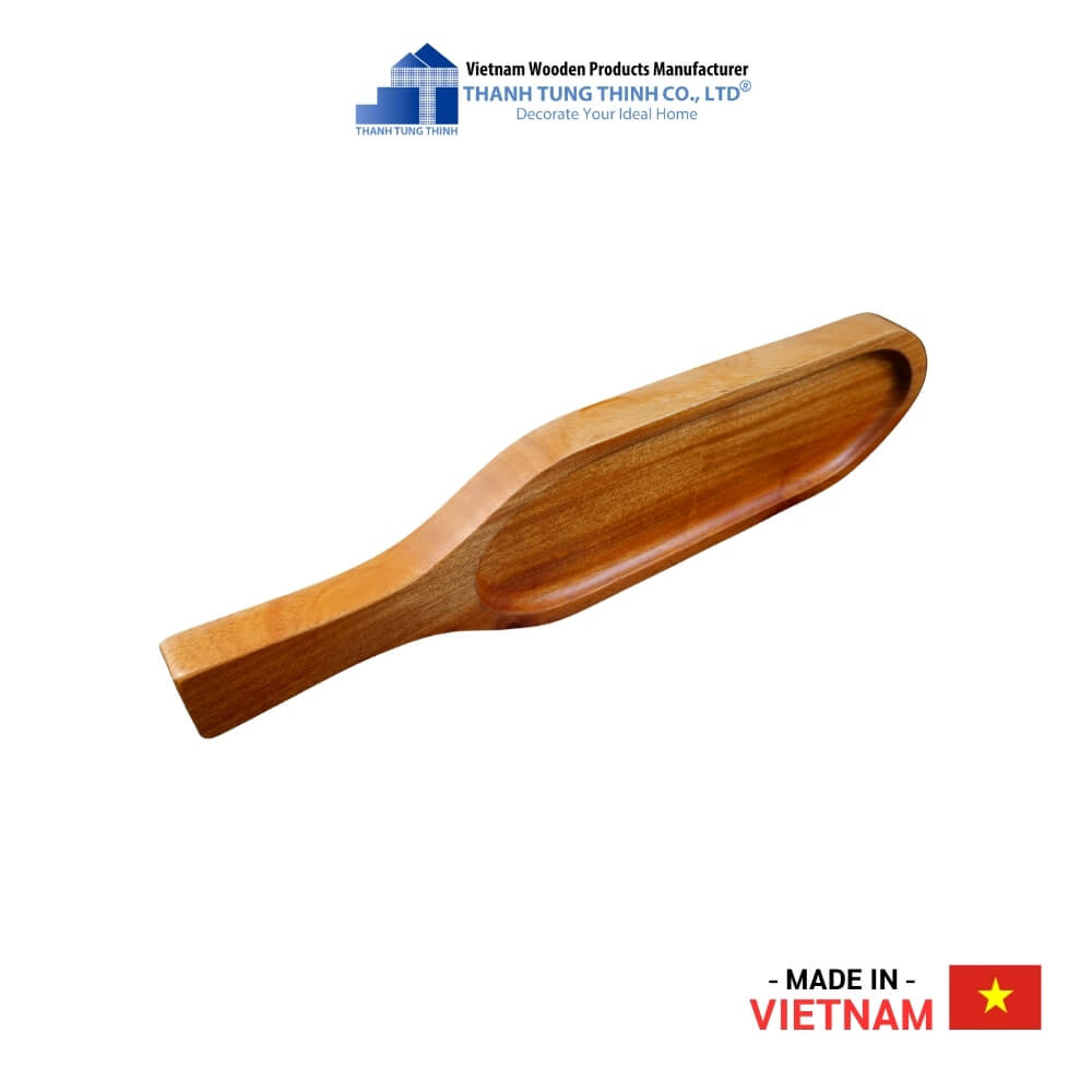 Oval Wooden Tray Serving Desserts Thanh Tung Thinh | 02