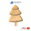 Pine Tree-Shaped Wooden Tray Thanh Tung Thinh
