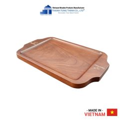 Rectangle Walnut Wooden Tray Thanh Tung Thinh | 02