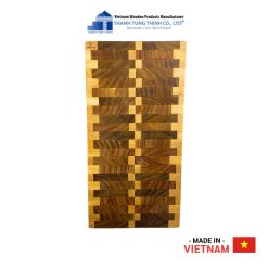 Rectangular Wooden Cutting Board with Unique Design Thanh Tung Thinh | 03