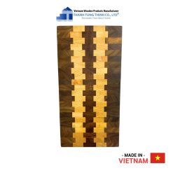 Rectangular Wooden Cutting Board with Unique Design Thanh Tung Thinh | 05