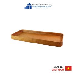Rectangular Wooden Tray with a Deep Cage To Decorate Food Thanh Tung Thinh | 02