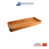 Rectangular Wooden Tray with a Deep Cage To Decorate Food Thanh Tung Thinh