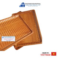 Round Edge Rectangle Wooden Fruit Tray Thanh Tung Thinh | 03