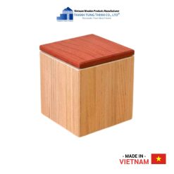 Simple Wooden Cube Coffee Box Thanh Tung Thinh | 03