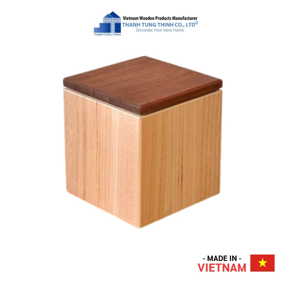 Simple Wooden Cube Coffee Box Thanh Tung Thinh | 04