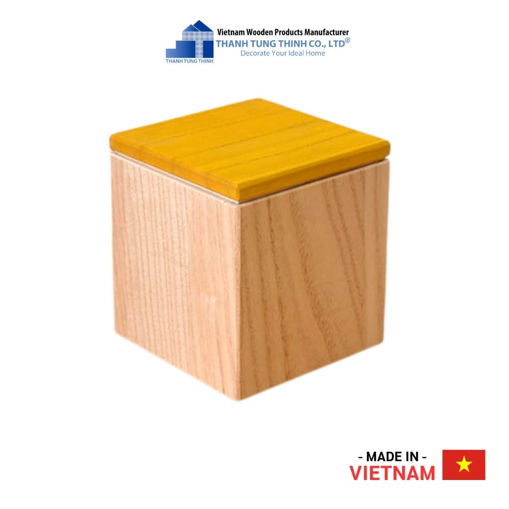 Simple Wooden Cube Coffee Box Thanh Tung Thinh | 06