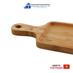 Small Rectangular Wooden Tray with Handle Thanh Tung Thinh | 06