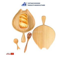 Cat-Shaped Wooden Tray