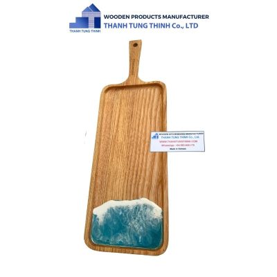 Glow Epoxy Wood Tray