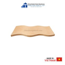 Waving-Shaped Wooden Tray Thanh Tung Thinh