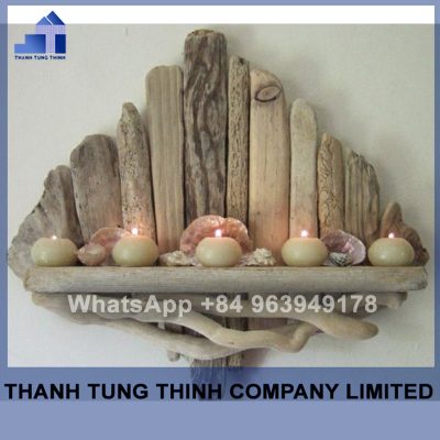 Antique wall hanging for candle