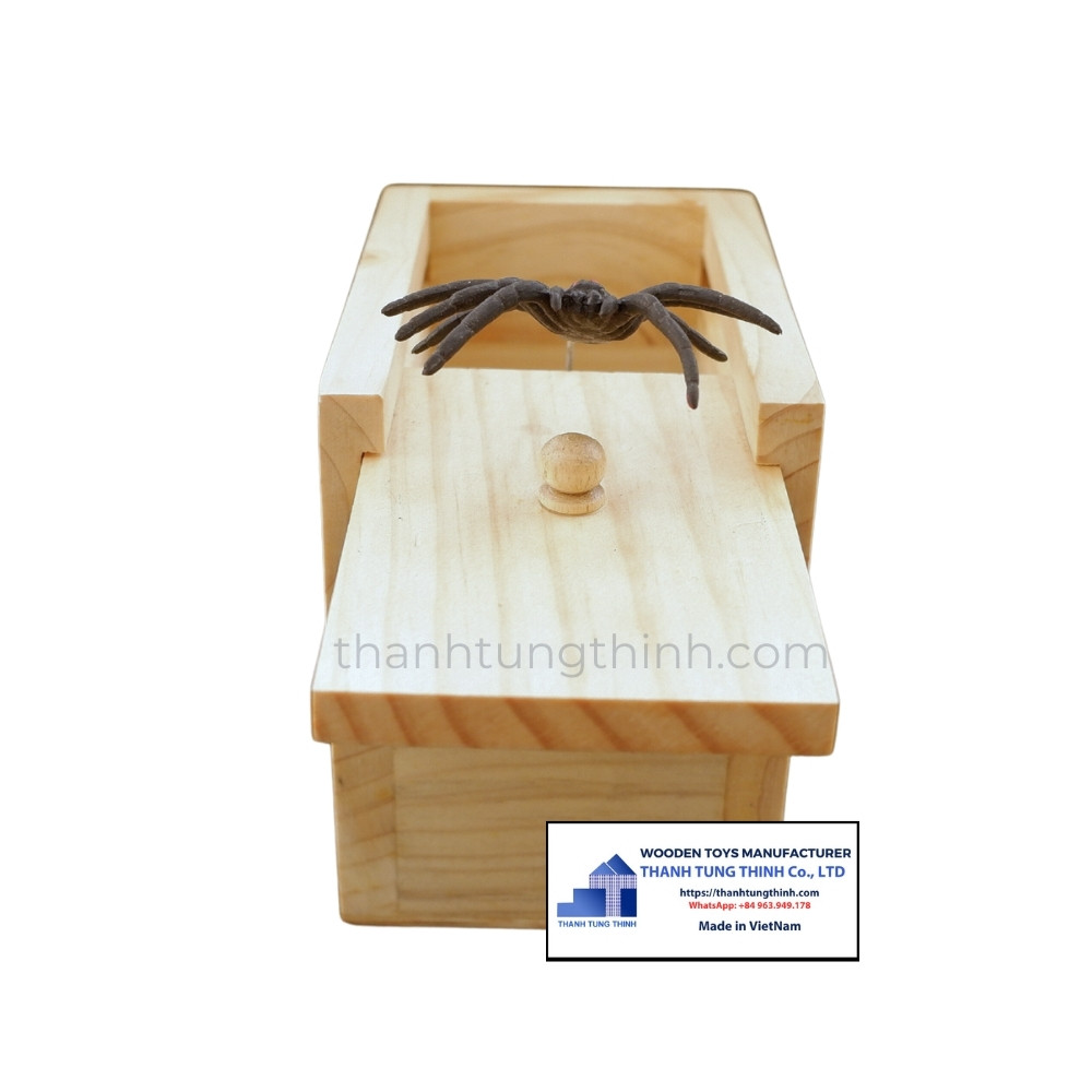 wholesale spider prank box