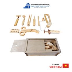 Wholesale Wooden Toy Doctor Set Creative Toys for Kids Thanh Tung Thinh