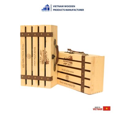 Elegant couple wine box