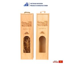 Single-bottle wine box