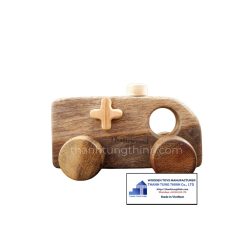 wholesale wooden toy ambulance direct from the manufacturer