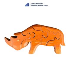wooden animal puzzle toys for wholesale buyers