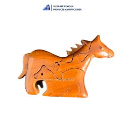 wooden animal puzzle toys for wholesale buyers