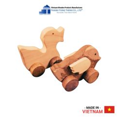 Wooden Chicken and Duck Toy Set Wholesale Thanh Tung Thinh | 01