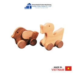Wooden Chicken and Duck Toy Set Wholesale Thanh Tung Thinh