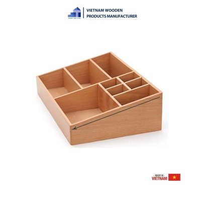 Classical Multi-compartment Cosmetic Box