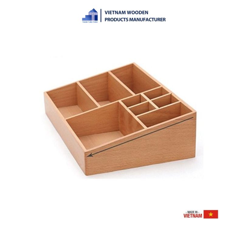 Wooden Cosmetic organizer