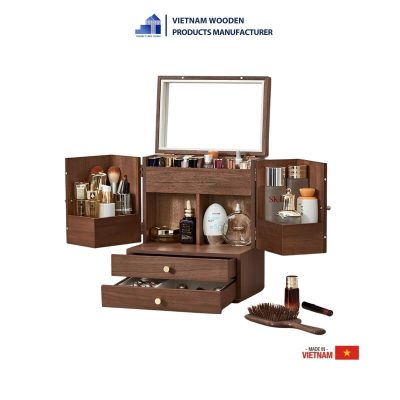 wooden cosmetic box8 1 2