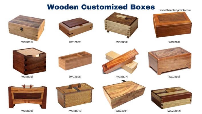 wooden custom boxes available for wholesale