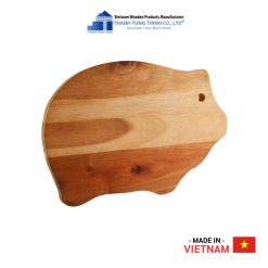 Wooden Cutting board in Cute Pig Shape Thanh Tung Thinh | 02