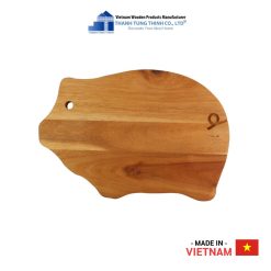 Wooden Cutting board in Cute Pig Shape Thanh Tung Thinh