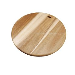 Alternative view of Circular Wooden Cutting Board Decor in Your Home