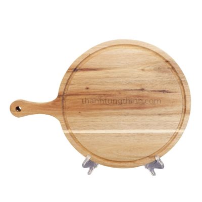 Rounded Pine Wood Cutting Board