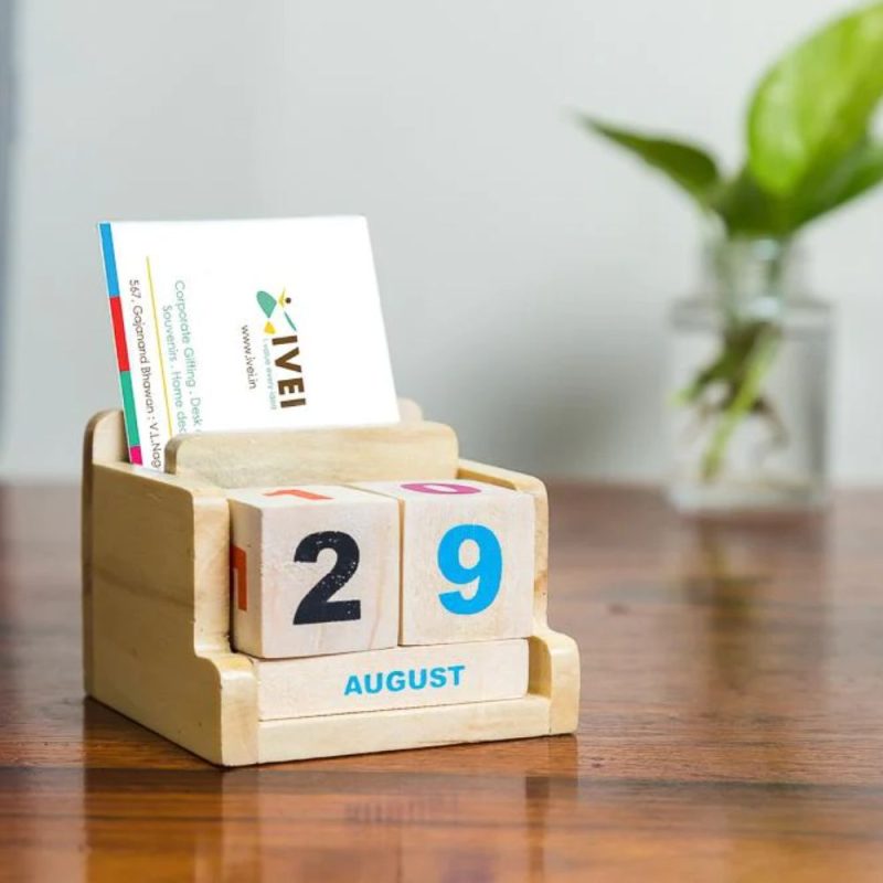wooden desk calendars manufacturer