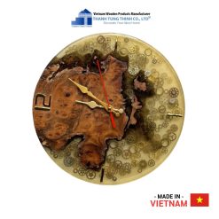 Wooden Epoxy Clock mechanical design Thanh Tung Thinh | 02