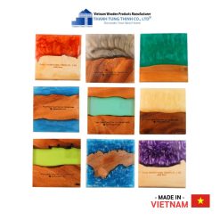 Wooden Epoxy Coaster Thanh Tung Thinh