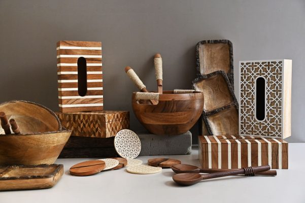 wooden housewares in bulk