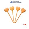 Heart-Shaped Wooden Spoon