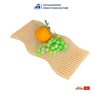 Waving-Shaped Wooden Tray