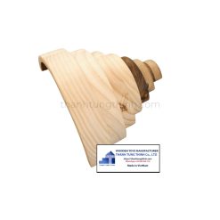 wooden rainbow stacking educational toy