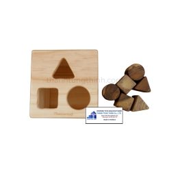 montessori toy wooden shape sorter