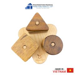 Wooden Sorting and Stacking Toy – Montessori Toy Wholesale Thanh Tung Thinh | 02