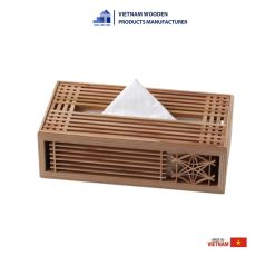 Custom wooden tissue boxes