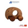 Wooden Toy Elephant with Wheels Thanh Tung Thinh